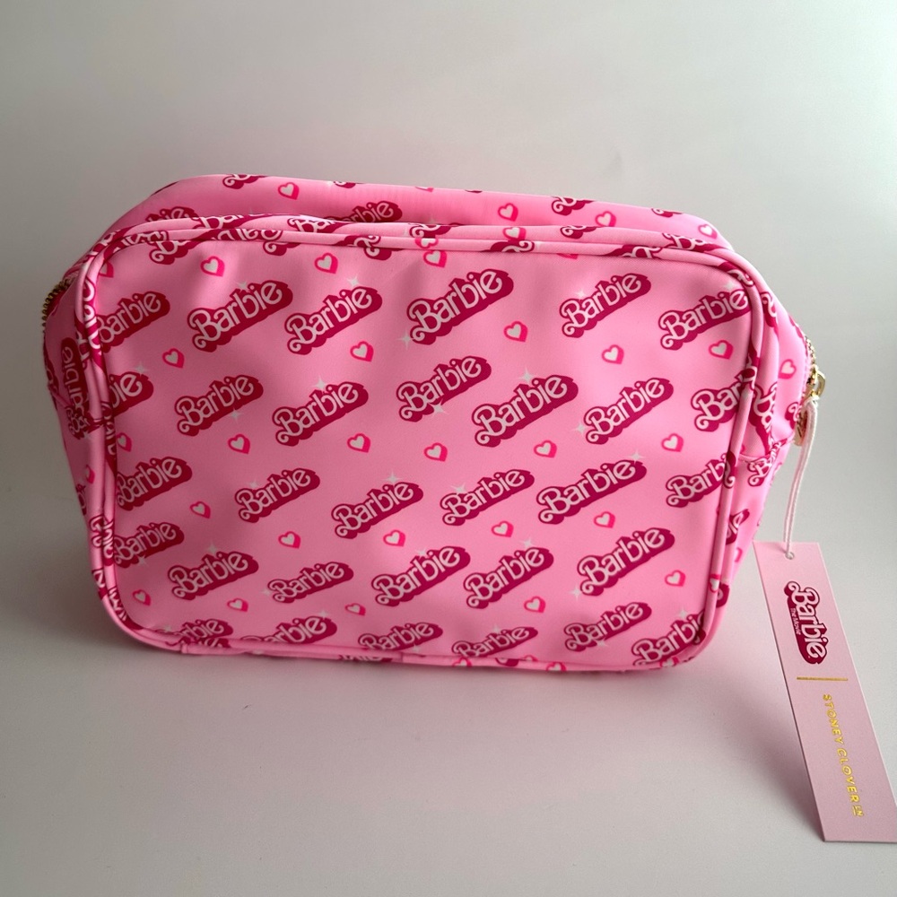 NWT Stoney Clover Lane BARBIE large Toiletries/Makeup Bag